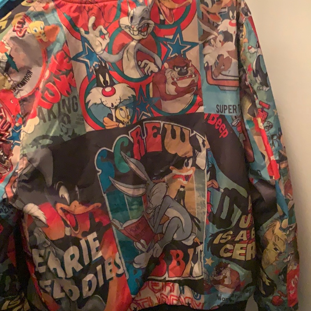 Members only limited edition looney tunes bomber